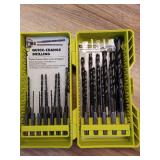Black Oxide Hex Shank Drill Bit Set (25-Piece)
