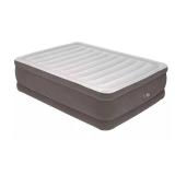 Quest Raised Air Mattress with Built-in Pump. Queen - Retail: $79