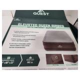 Quest Raised Air Mattress with Built-in Pump. Queen - Retail: $79