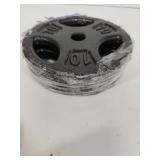 Fitness Gear 10 lb Standard Cast Plate 2 pc 20lbs