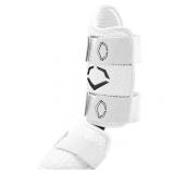 EvoShield Pro-SRZ 2.0 Batter s Leg Guard (White  Right-Handed Batter) - Retail: $119
