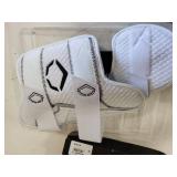 EvoShield Pro-SRZ 2.0 Batter s Leg Guard (White  Right-Handed Batter) - Retail: $119