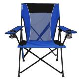 Kijaro Maldives Blue Dual Lock Portable Camping Chair for Outdoor - Retail: $40