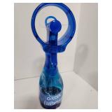 O2COOL Deluxe Handheld Misting Fan Colors May Vary: Portable Personal Spray Fan, Battery Operated, Smooth Plastic Finish