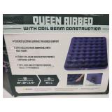 Quest Queen Airbed with Coil Beam Construction  - Retail: $0