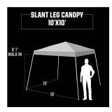 Quest 10x10 Canopy  - Retail: $64