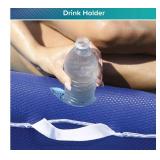Aqua Leisure Luxury Lounge Royal Compass Pool Float  - Retail: $0
