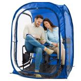 WeatherPod by Under the Weather MyPod XL 2 Person Pop-Up Tent - looks like it was used once  - Retail: $189
