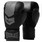 Everlast Pro Style Training Boxing Gloves - Black/Gray- Youth Ages 8-12 - Retail: $0