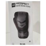 Everlast Pro Style Training Boxing Gloves - Black/Gray- Youth Ages 8-12 - Retail: $0
