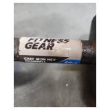 60 LB Cast Iron Hex Dumbbell  - Retail: $0