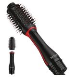 REVLON One Step Volumizer PLUS Hair Dryer and Styler - More Volume, Less Damage, and More Styling Control for Easy and Fast Salon-Style Blowouts, Plus Travel Friendly (Black)