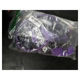Haapaw Essential Dog Harness, No Pull Pet Vest with 3 Leash Clips, No Choke, Reflective, Adjustable and Padded, for Easy Walking and Training for Large Dogs(L, Purple)