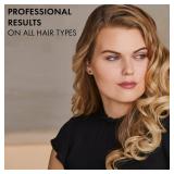 HOT TOOLS Pro Artist Nano Ceramic Curling Iron/Wand | For Smooth, Shiny Hair (1 in) Black/White