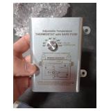 Saillong Attic Fan Thermostat Control, Replacement Thermostat with Adjustable Temperature Dial, Programmable for Exhaust Fan, Greenhouse, Cooling System