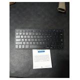 OMOTON Bluetooth Keyboard Compatible with iPad 10th Generation, iPad 10.2 (9th/8th/7th), iPad Pro 13/12.9/11 inch, iPad Air/Mini and More iOS Devices, Black