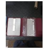 Harvopu Compatible for iPad Air 11 Inch/Air 5th 4th Generation Case with Keyboard - Folio Keyboard Cover with Pencil Holder for iPad Air 11-inch M3/M2 (2025/2024), Air 5/Air 4 (Mulberry)