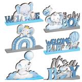 DoubleFill 6 Pcs Gender Reveal Decor It