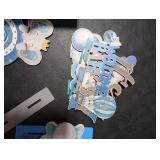 DoubleFill 6 Pcs Gender Reveal Decor It