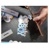 DoubleFill 6 Pcs Gender Reveal Decor It