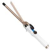 Hoson 1/2 Inch Curling Iron Professional, Ceramic Tourmaline Curl Wand Barrel, Hair Curler Iron for Long & Short Hair,Glove Include, Gold