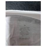2(X)IST Mens Essential Cotton Slim Fit Deep V Neck T-Shirt 1-Pack White Medium