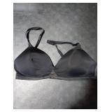 Hanes womens Oh So Light Foam Comfortflex Fit Wirefree Mhg521 Bra, Black/Nude, Medium US