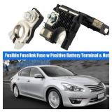 924-079 924079 Fusible Fuselink Fuse with Positive Battery Terminal & Nuts fit for Nissan Altima Maxima,Battery Fuse Combo Pack,Black