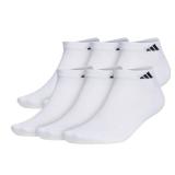 adidas Mens Athletic Cushioned Low Cut Ankle Socks (6-Pair Pack)