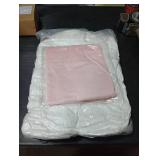 Lucakuins Baby Lounger, Bionic Design, Newborn to 24 Months, Soft Organic Cotton, Breathable, Pink, Portable, 19x4x4 inches