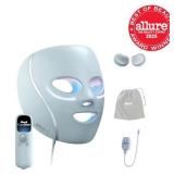 Shark CryoGlow LED Face Mask with Under-Eye Cooling, Anti-Ageing & Blemish Repair, Red & Blue LED, Infrared Light Therapy, USB-C, Remote Control, Storage Bag, Blue Frost, FW312