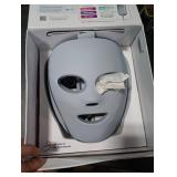 Shark CryoGlow LED Face Mask with Under-Eye Cooling, Anti-Ageing & Blemish Repair, Red & Blue LED, Infrared Light Therapy, USB-C, Remote Control, Storage Bag, Blue Frost, FW312