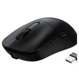 ATTACK SHARK X3 Wireless Gaming Mouse, 49g Ergonomic Computer Mouse, Triple Modes PAW3395 26K DPI Optical Sensor, 200h Battery Life, Programmable Buttons, Gaming Accessories for PC/Laptop/Mac (Black)