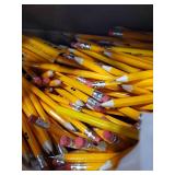SKKSTATIONERY 576 Pack Pre-sharpened pencils, Bulk Yellow Sharpened Pencils with eraser top, # 2 HB pencil for classroom office Back to school Supplies, Writing, Drawing and Sketching 144Pcs*4Box.
