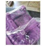 HPJGD 3PCS Girls Rolling Backpack, Womens Dark Purple School Backpacks with Wheels, Water Resistant Roller Kids Wheeled Bookbag Set