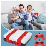 Classic Mini Retro Game Console - Built-in 328 Classic TV Games, Comes with 2 Controllers, AV Output, Plug and Play, Nostalgic Mini Arcade Electronic Toy, Boys and Girls Gifts
