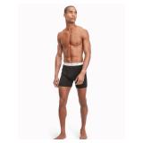 Tommy Hilfiger Mens Underwear Cotton Classics Megapack - Amazon Exclusive Boxer Briefs, 7 Black, Medium US