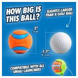 Chuckit! Ultra Ball Dog Toy, Balls for Dogs to Fetch, Durable Rubber, Small 2-inch, Pack of 1