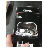 Master Lock Portable Small Lock Box, Set Your Own Combination Lock Portable Safe, Personal Travel Safe, 5900D, Gunmetal Grey