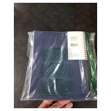 Cambridge Limited Business Notebook, Legal Ruled, 8-1/4 x 11, 80 Sheets, Soft Touch Flexible Cover, Wirebound, Blue (UN06062-20)