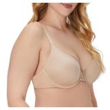 Maidenform DreamWire Underwire Bra, No-Poke Push-Up Bra, Moderate Coverage, Convertible T-Shirt Bra 38C