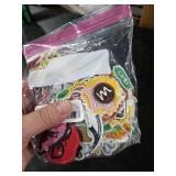 Harsgs 100pcs Random Iron on Patches, Embroidered Iron on/Sew on Patches Applique for Clothes, Dress, Hat, Jeans, DIY Accessories