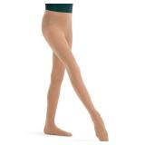 Capezio girls Ultra Soft Transition Tight With Back Seam - Tights, Caramel, 8 12 US