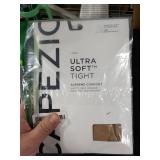 Capezio girls Ultra Soft Transition Tight With Back Seam - Tights, Caramel, 8 12 US