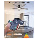 Ohniyou Ceiling Fans with Lights, 52