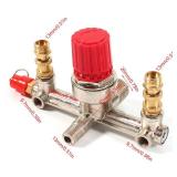 Double Outlet Tube Alloy, Cobalt Air Compressor Parts For Model Numbers 0300842 Air Compressor Parts Air Compressor Switch Pressure Regulator Valve Fit Part