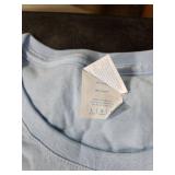 Yankees T-Shirt Light Blue Ladies Large