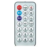 Replacement Remote Control Commander Compatible with QFX Portable Speaker PBX-81 PBX-800TWS PBX-210 PBX-154 PBX-2250 PBX-808TWS PBX-804SM PBX-1205 PBX-5015