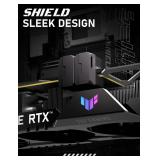 EZDIY-FAB Shield Series 8-Pin PCIe GPU Power Adapter,90-Degree Angled Connector, Aluminum Design for Graphics Cards Reverse Type,Black-1 Pack