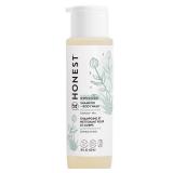 The Honest Company 2-in-1 Cleansing Shampoo and Body Wash for Sensitive Skin, Gentle Tear-Free Hypoallergenic Baby Wash with Naturally Derived Ingredients, Fragrance-Free, 18 fl oz